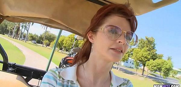  Amazing Redhead cougar found on golf course